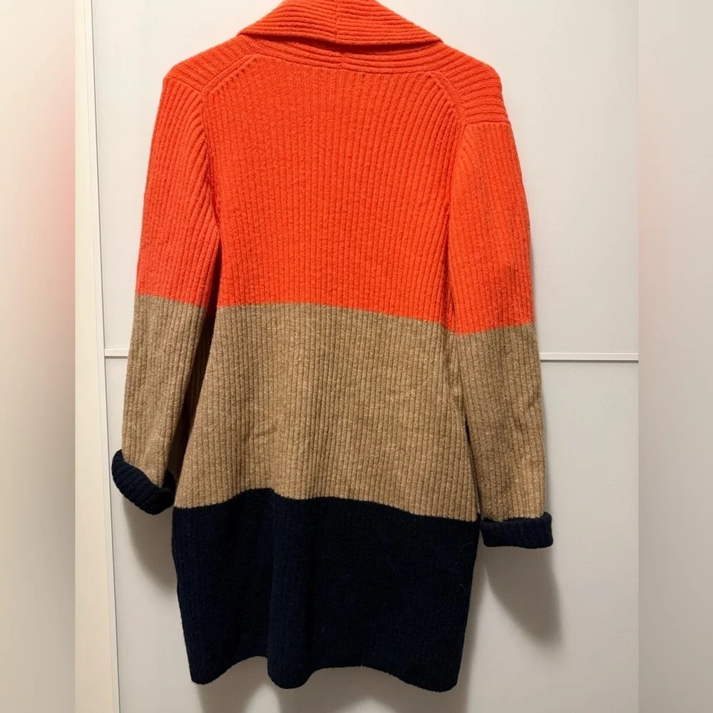 Banana Republic Colorblock Long Cardigan - Picture 2 of 3